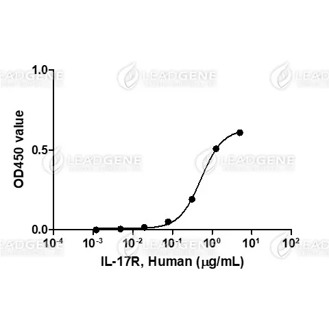 Human IL-17R, His Tag, HEK293