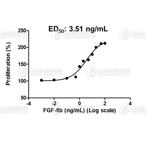 Human FGF-8b, His Tag, E. coli